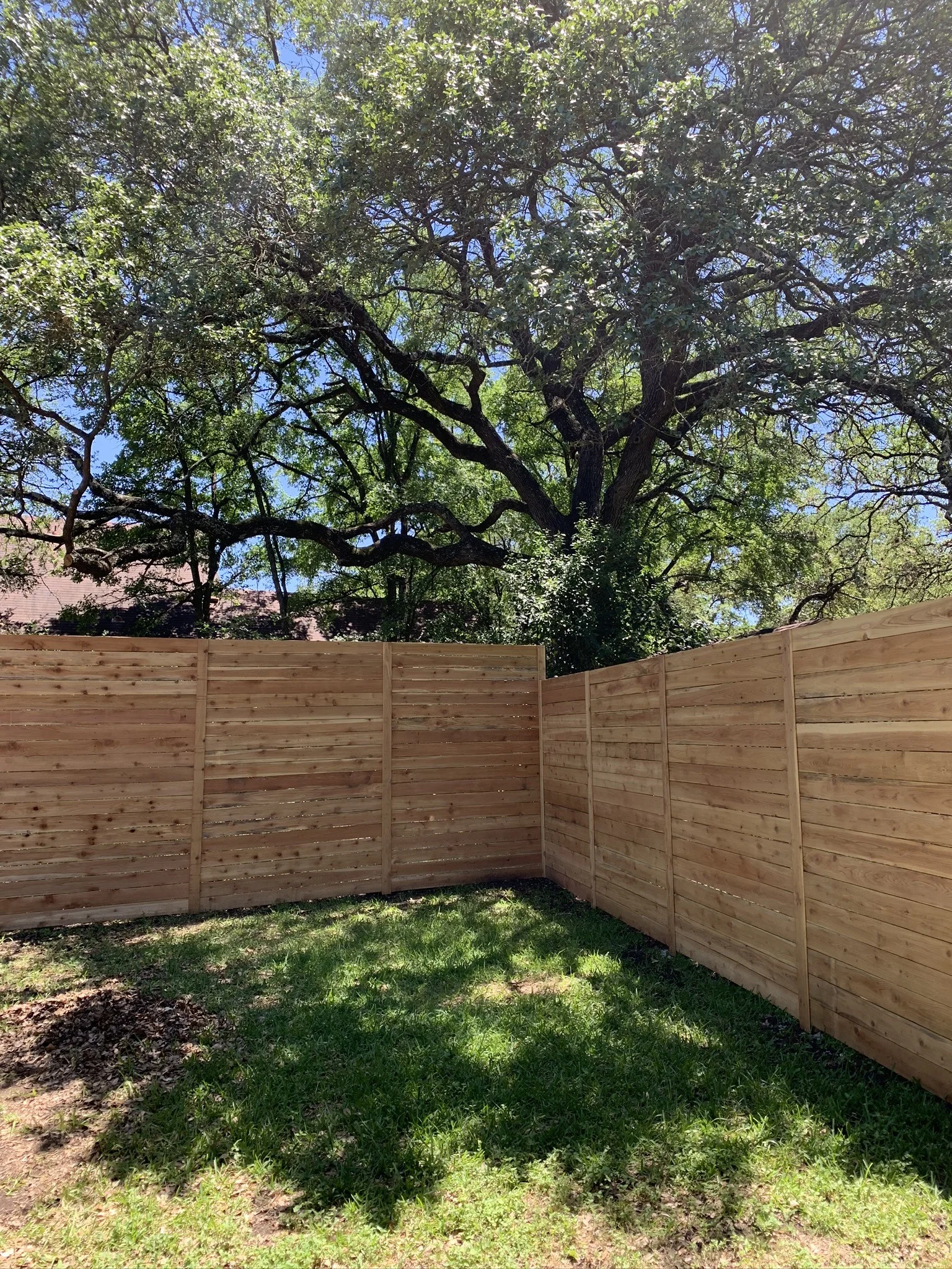 Residential fence project underway in Austin