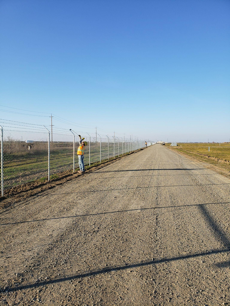 trenton fence project installation