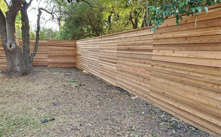 wood fence spicewood tx