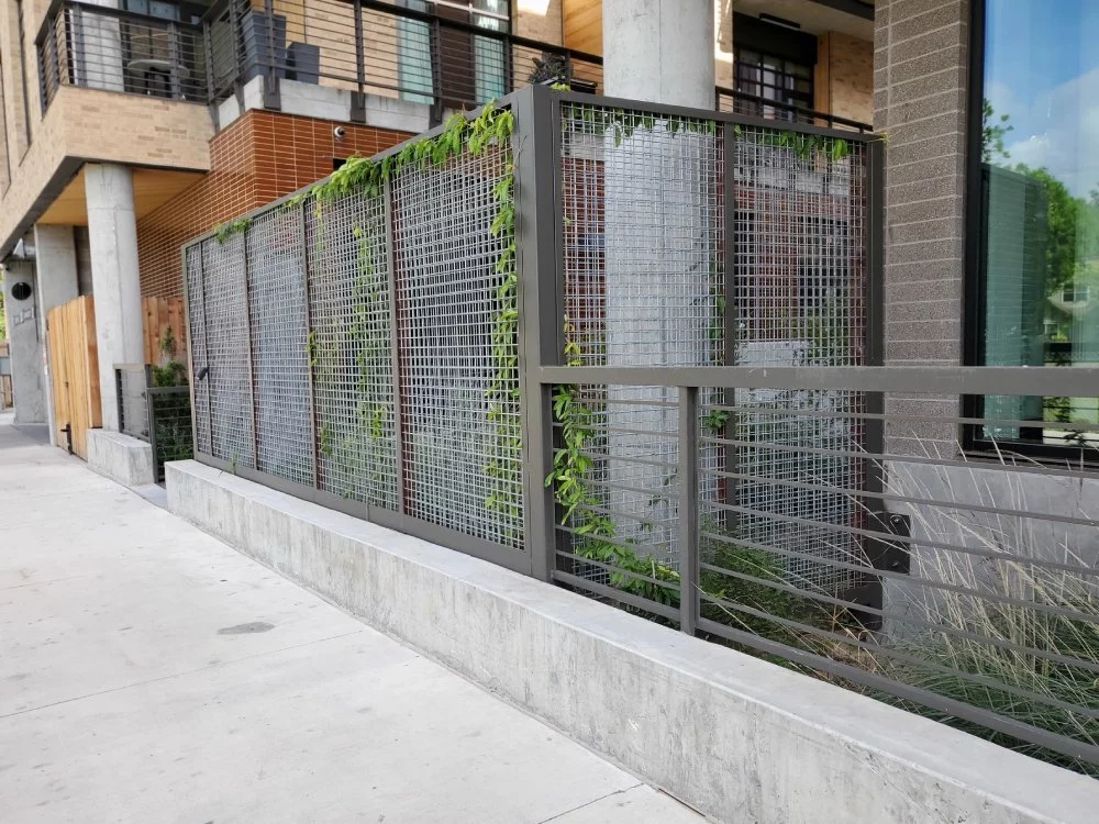 custom steel fencing